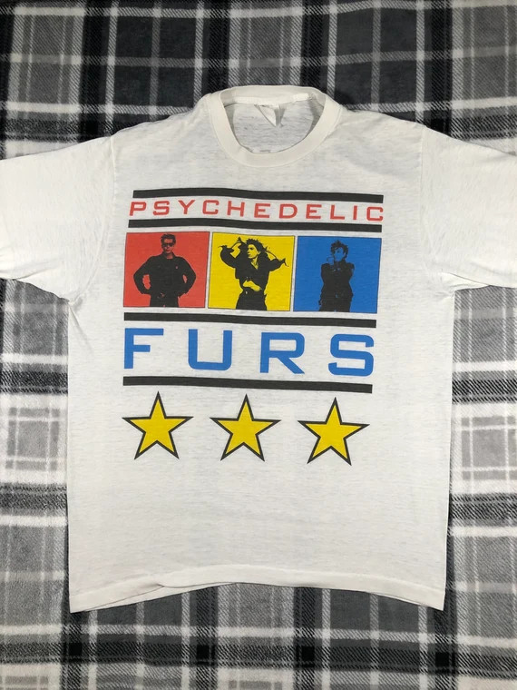 Vintage Psychedelic Furs Band Tour 1987 Shirt Unisex Concert S to 5XL BO163