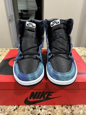 Nike Air Jordan 1 High OG \"Tie-Dye\" 美品 Size 9 - Jordan 1 Retro OG High x J Balvin Tie Dye