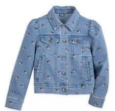 Disney NWT Minnie Mouse Denim Jacket for Girls Size XS/4