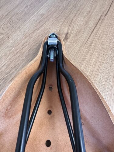 Brooks Flyer Man Honey Sattel Leder 175x275mm - Federsattel - NEU - Bild 13 von 13