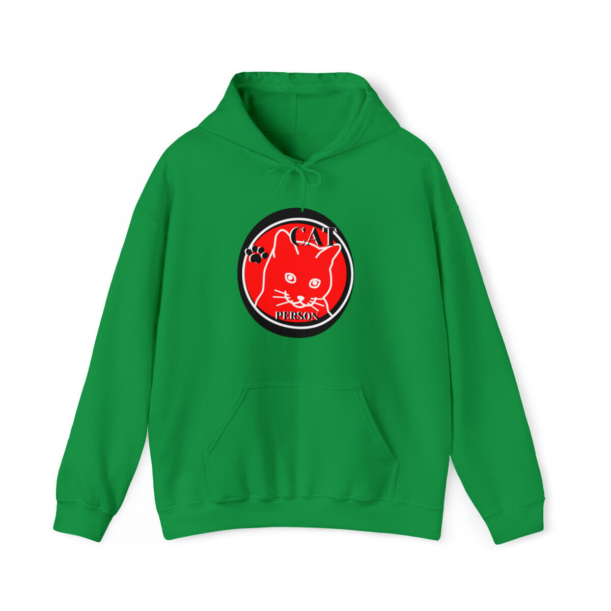 Hooded Hoodie Sweatshirt Cat Person Animal Pet Lover Unisex Hooded Hoodie Sweatshirt Cat Person Animal Pet Lover Unisex