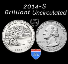 2014 S Great Sand Dunes ATB Quarter BRILLIANT UNCIRCULATED *JB's Coins*
