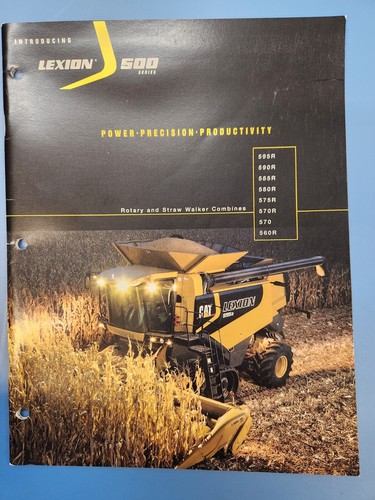 LEXION 500 SERIES ROTARY AND STRAW WALKER COMBINES BROCHURE 2007