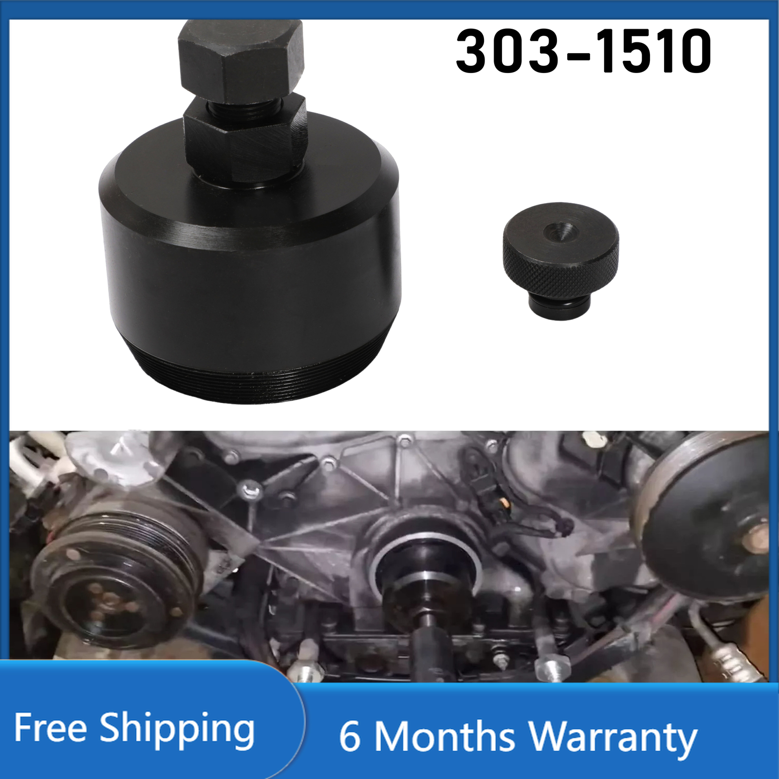 Front Crankshaft Seal Remover Tool For Ford 6.7L Power Stroke Diesel (2011-2021)