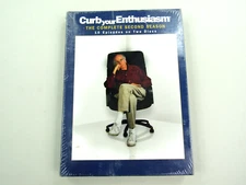 Curb Your Enthusiasm DVD Larry David The Complete Second Season 2 Disc Sealed