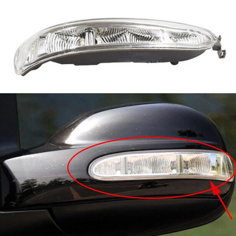 Lámpara de señal de giro lateral para Mercedes CLK500 CLK55AMG CLK320 2003-2009 A2308200721 Foto 2 de 4