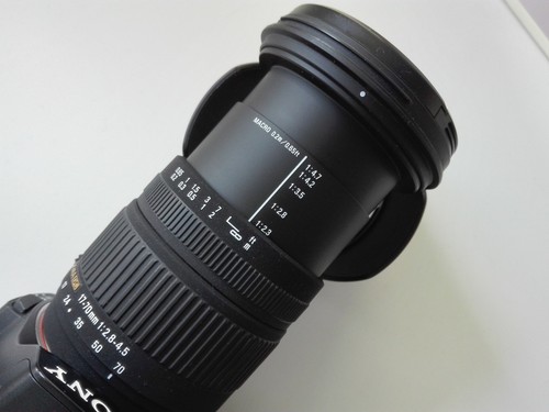 Sigma DC Macro 17-70mm f/2.8-4.5 DC Lens For Minolta/Sony for sale