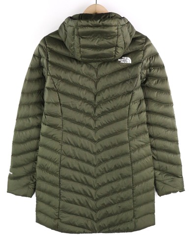 THE NORTH FACE Women`S Trevail Jacket S 800 Down Insulation Hooded MidLength - Picture 2 of 14