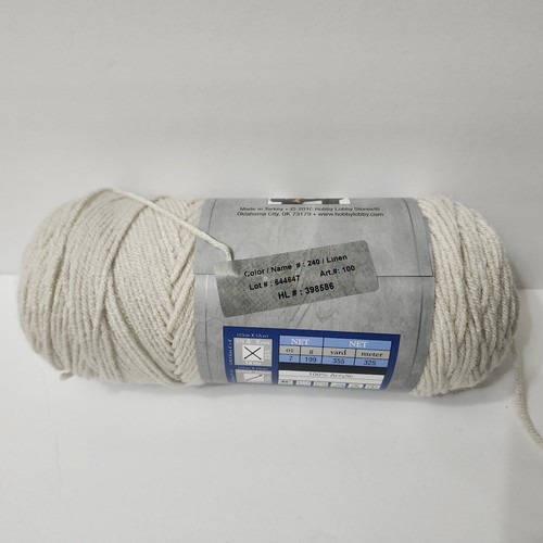 I Love This Yarn! Color #240 Linen 7 Oz Skein - Picture 3 of 6