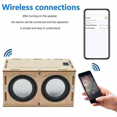 Vorbau Zum Selbermachen Bluetooth Lautsprecher Box Kit elektronischer Sound Verstärker baut selbst