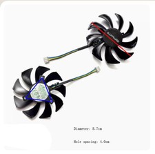 Graphics Card Fan GA91S2M For SAPPHIRE RX550 560 460 2G/4GB PULSE OC Parts