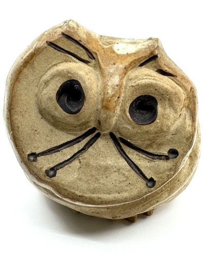 Vintage PAUL MARSHALL Owl JAPAN Ceramic POTTERY Bank SCULPTURE Lisa Larson MCM - Picture 2 of 8