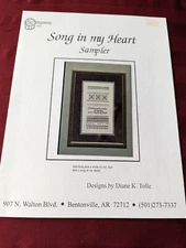 Song in my Heart Sampler by Diane K. Tolle in Cross Stitch