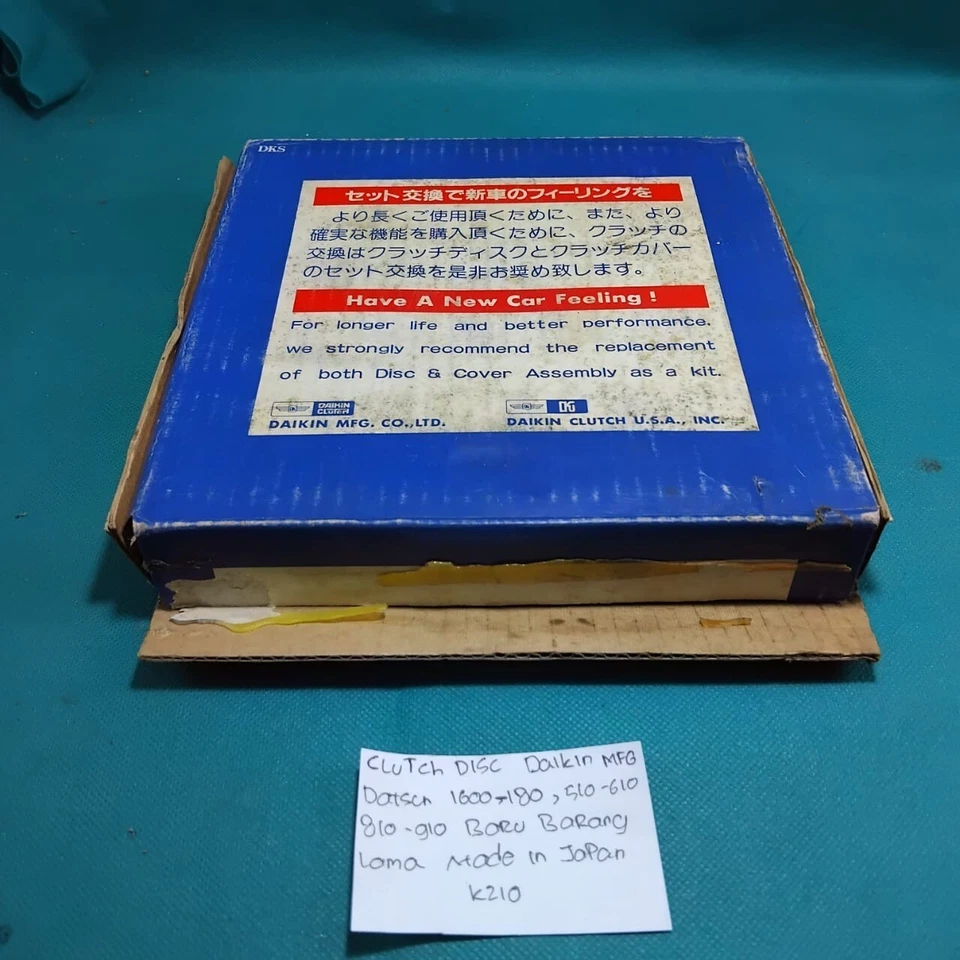 Placa de embrague para Datsun Bluebird 510 610 810 910 - tipo motor J - DAIKIN JAPÓN Foto 2 de 4