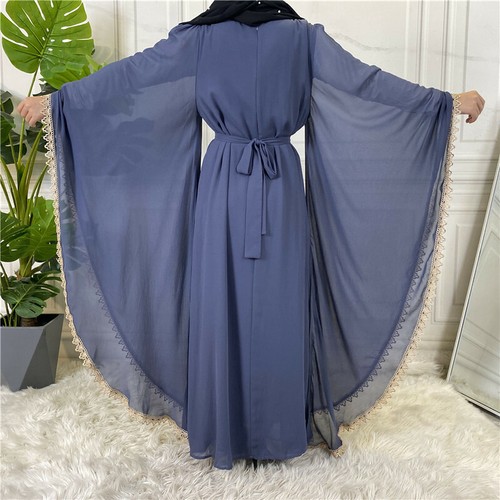 Ramadan Women Muslim Abaya Kaftan Long Maxi Dress Party Abaya Islamic Arab Gown - Picture 276 of 376