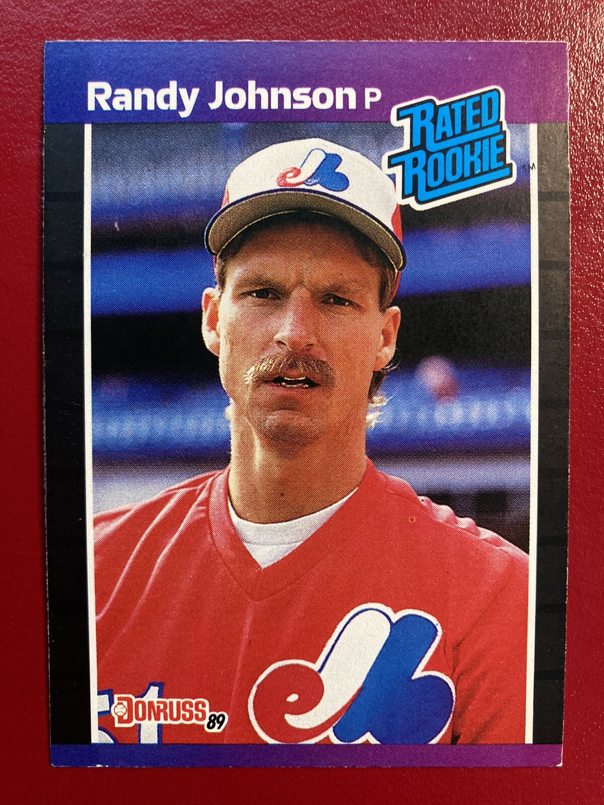 1989 Donruss #42 Randy Johnson RC