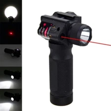 Modified Exterior Red Dot Glare Flashlight Handle for 20mm Guide Rai
