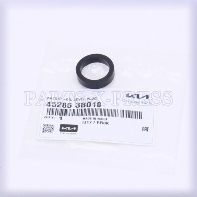 GENUINE OEM HYUNDAI KIA AUTOMATIC TRANSMISSION OIL LEVEL PLUG GASKET 45285-3B010