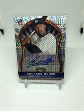 2011 Finest Rookie Xfractor Autograph Eduaro Nunez RC /299 Yankees