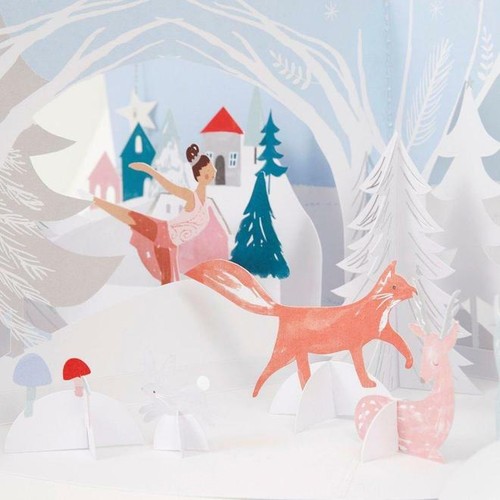 CHRISTMAS Luxury Winter Wonderland Paper Craft Advent Calendar - Picture 2 of 7