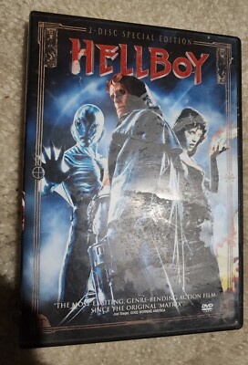 Hellboy DVD 2004 2-Disc Set Special Edition Guillermo Del Toro Ron Perlman PG13