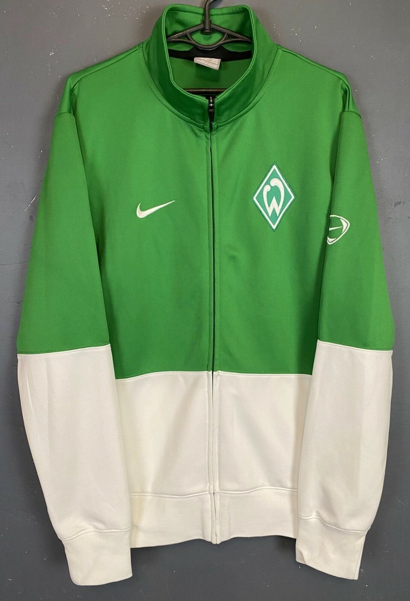 NIKE MEN'S FC WERDER BREMEN TRACK JACKET TRAINING SOCCER FOOTBALL