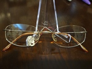 "New" Men's Totally Rimless Eyeglasses Sage (Sag) 49-19-135