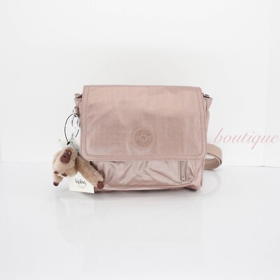 kipling rose gold crossbody
