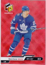 2023/24 UD..MATTHEW KNIES..HOLOGRFX..ROOKIE..# HG-4..MAPLE LEAFS..COMBINED SHIP