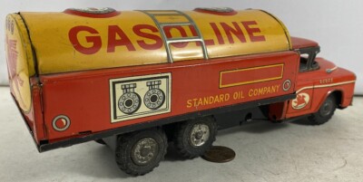【雑貨屋50s】コカコーラ ファウンテンマシン　レプリカ Rare Vintage 1950's M Japan Friction Gasoline Tanker Truck