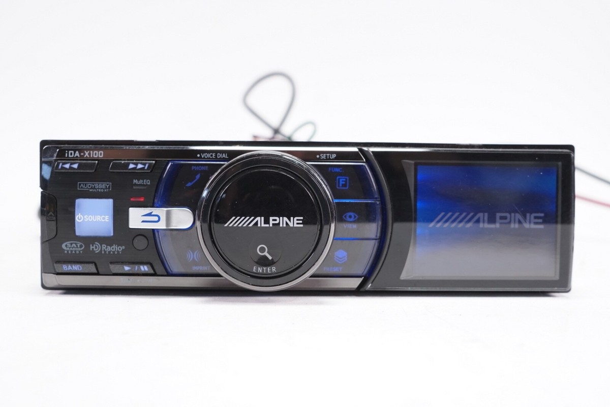 ALPINE iDA-X100 Multimedia Receiver Radio AM-FM Tuner