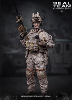 In stock Mini Times toys M012 1/6 Navy US Forces Seal Team Action