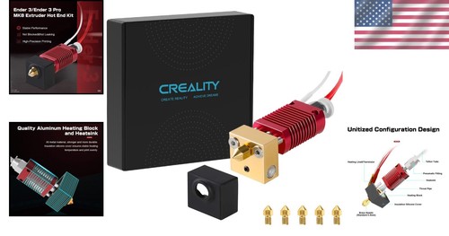 Authentisches Creality Ender 3 Hotend Kit mit 5 Messingdüsen für hervorragenden Druck - Bild 2 von 11