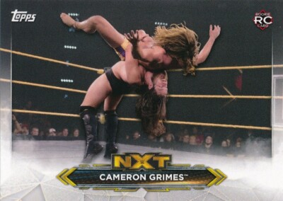 NXT-9 CAMERON GRIMES 2020 Topps WWE NXT ROSTER CARD RC