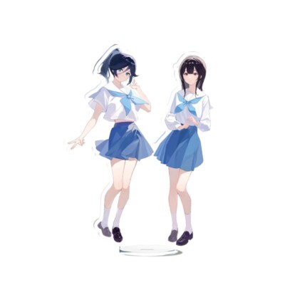 Anime Liz to Aoi Tori Yoroizuka Mizore Kasaki Nozomi Acrylic Stand Figure