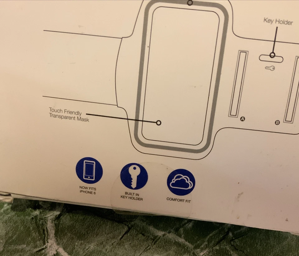 🌍 Pulseira Fitness Universal Fitness Y Exercício Braçadeira, Nova!!️ - Imagem 3 de 3