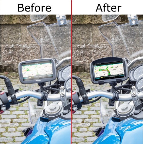 SunShade Visor For Garmin Zumo 396 346 LMT-S 396LMT-S Motorbike Sat Nav GPS - Picture 2 of 6