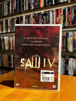 Saw IV 4 (2007) di Darren Lynn Bousman DVD NUOVO SIGILLATO HORROR RARO