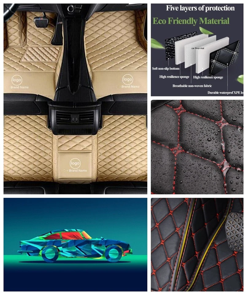 Alfombra de piso para maletero de coche Bentley todos los modelos personalizada impermeable hecha a mano nueva Foto 4 de 4