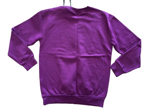 NWT art class Boys' Crew Neck Fleece Pullover Purple Sweatshirt Size L 12/14 - Picture 3 of 12