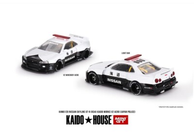 MINI-GT KAIDO HOUSE スカイライン GT-R 2台セット Mini GT x