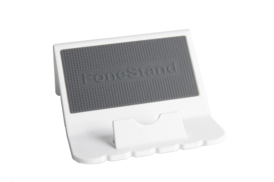Universal Smartphone Desktop Stand / Holder- GREAT GIFT! iPhone/Samsung WHITE - Image 3 of 4