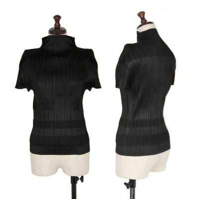 PLEATS PLEASE Star Embossed High Neck T Shirt Size 3(K-116369) | eBay 