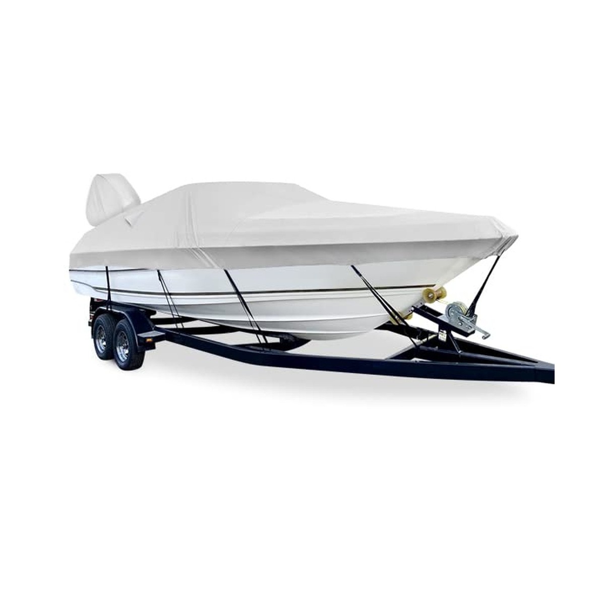 Boat Cover 17-19 Ft 600D Waterproof Boat Covers Fits Bass, V-Hull - View #11