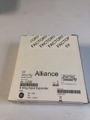 GE SECURITY AL-1206 ALLIANCE 8-ZONE EXPANSION MODULE SIGNAL ASSEMBLY