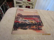 1991 OEM GMC Truck Commercial Vehicles New Car Sales Dealer Catalog Brochure NOS