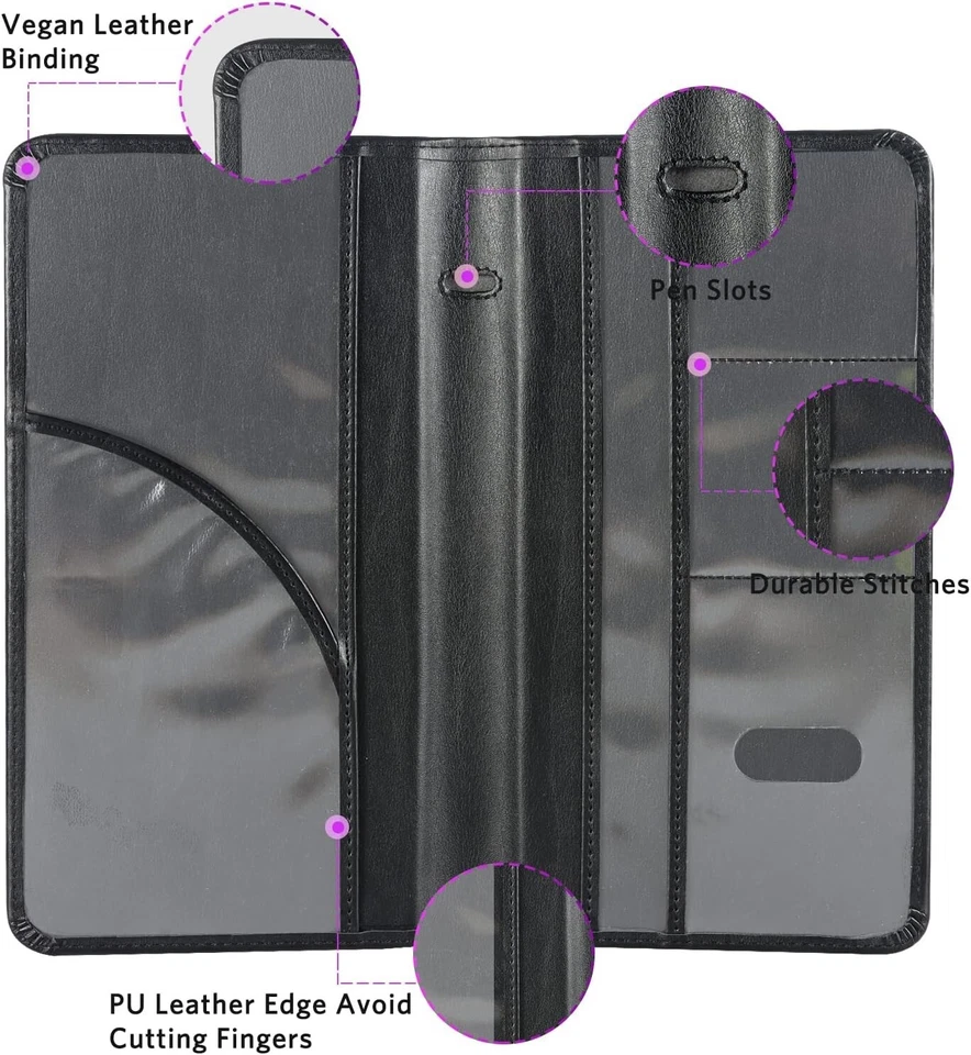 Titular de matriculación y seguro de coche - Guantera de vehículo organizador de coche Foto 2 de 4