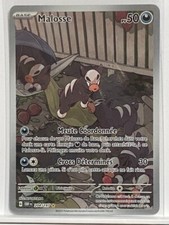 Malosse 204/197 secrète Flammes Obsidiennes Pokémon neuve FR