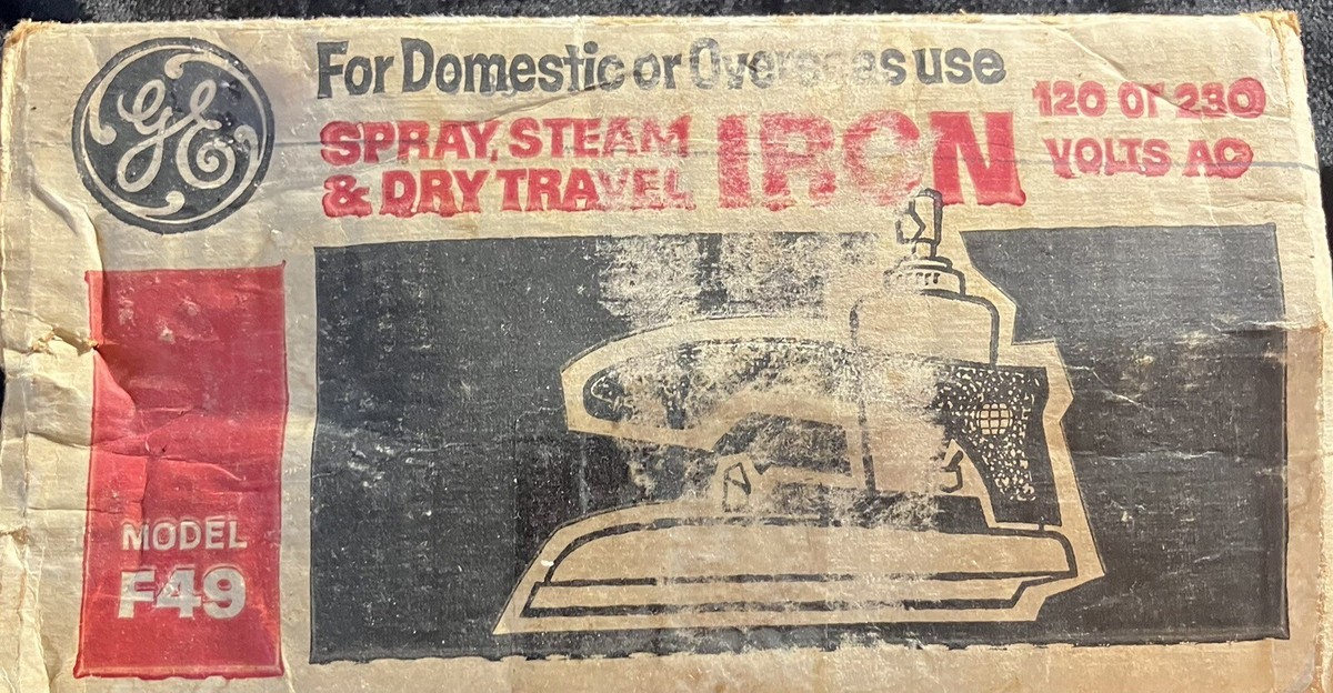 Vintage GE Steam Iron 20.00❗️ | eBay