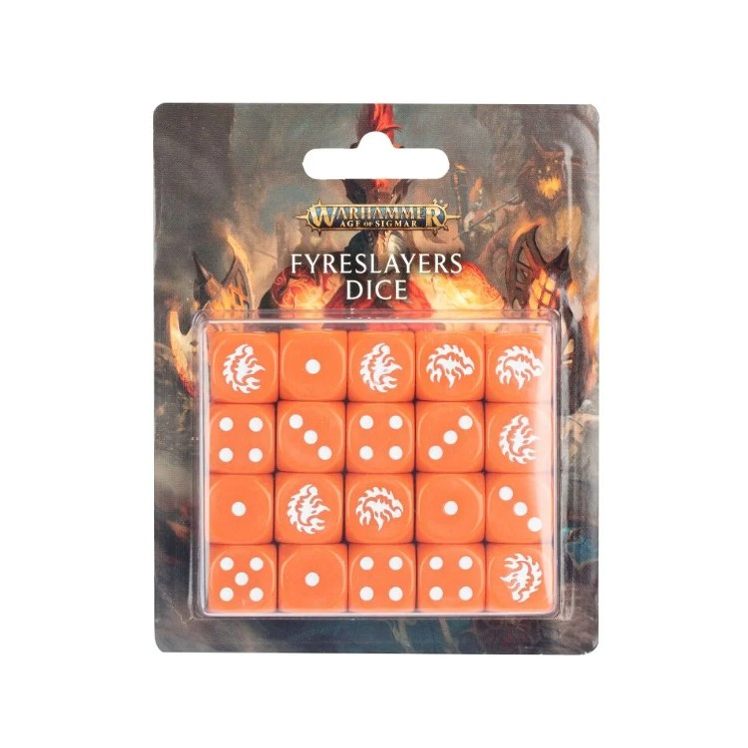 Warhammer Age of Sigmar Fyreslayers - Dice Games Workshop GWS84-50 7990₽